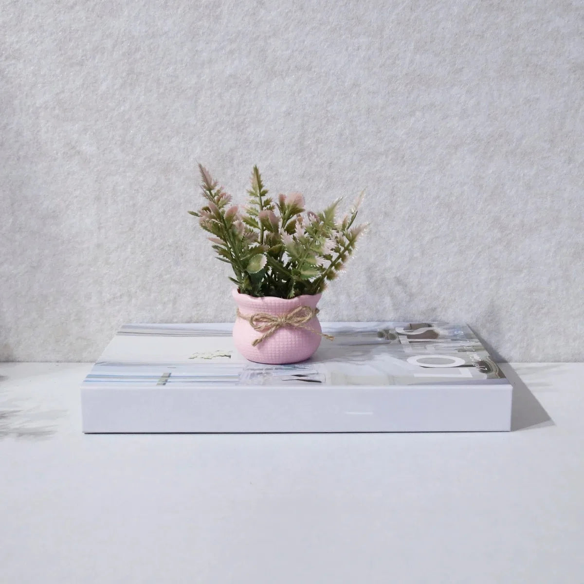 Rosé Serenity – Decorative Mini Plant for Home & Office