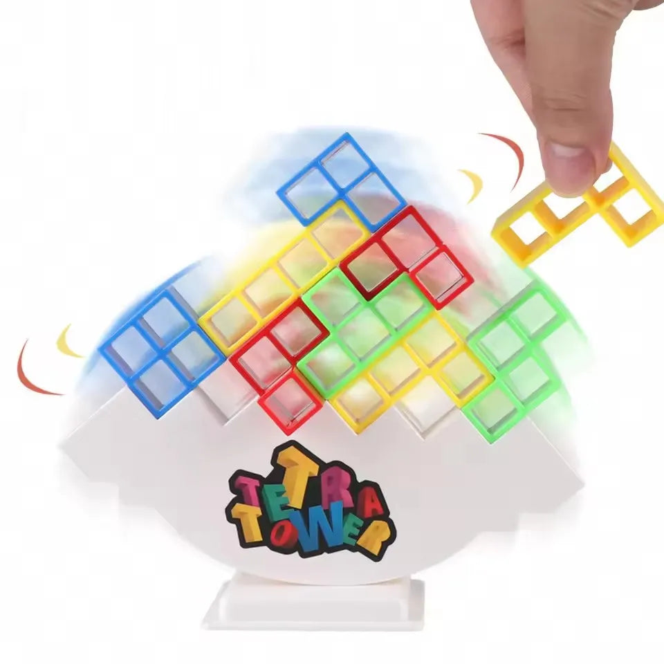 Tetra Tower Sensory Toy – Improve Focus, Coordination & Calm
