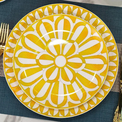Sunshine Elegance – European Porcelain Gift Set