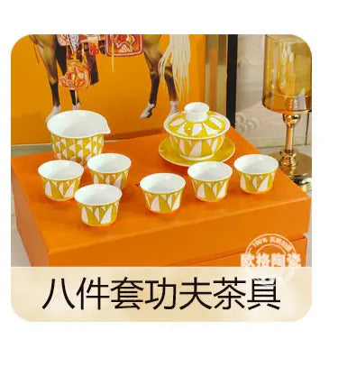 Sunshine Elegance – European Porcelain Gift Set