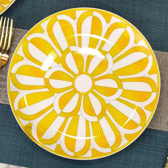 Sunshine Elegance – European Porcelain Gift Set