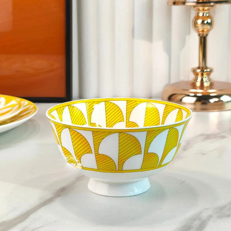 Sunshine Elegance – European Porcelain Gift Set