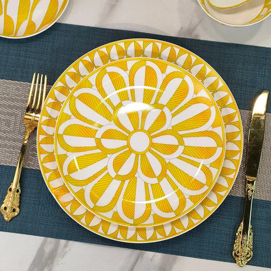 Sunshine Elegance – European Porcelain Gift Set