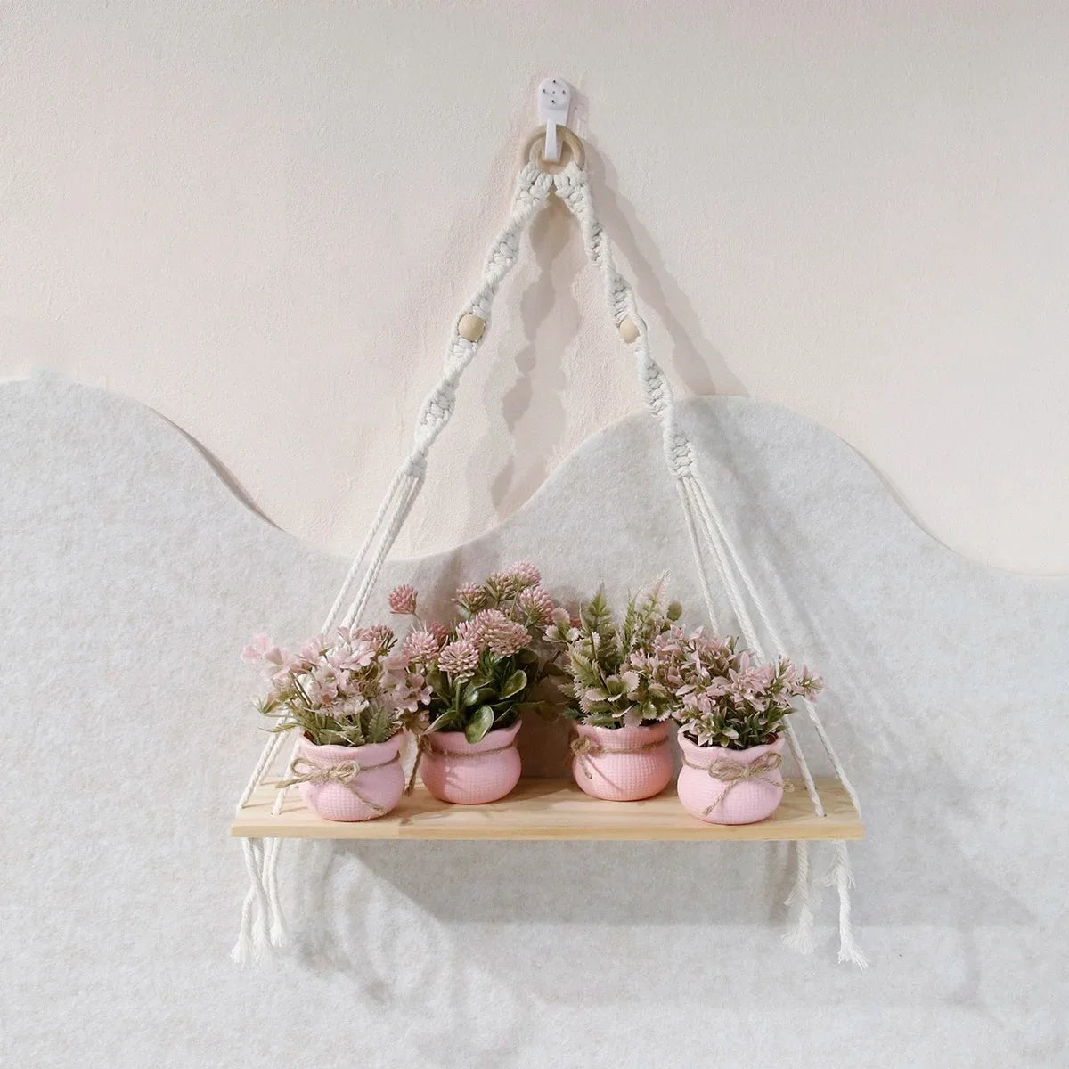 Rosé Serenity – Decorative Mini Plant for Home & Office