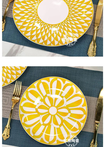 Sunshine Elegance – European Porcelain Gift Set