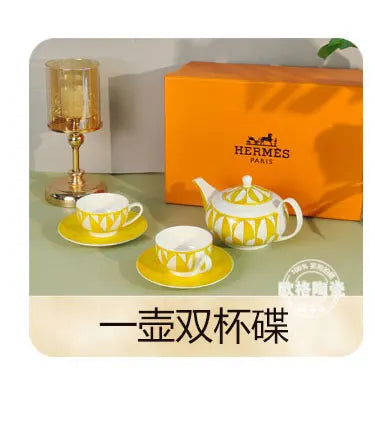 Sunshine Elegance – European Porcelain Gift Set