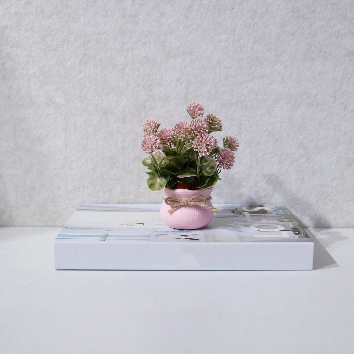 Rosé Serenity – Decorative Mini Plant for Home & Office