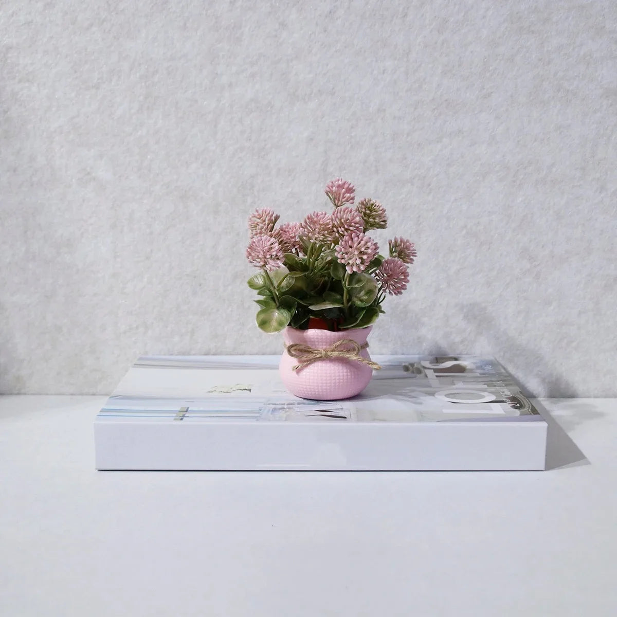 Rosé Serenity – Decorative Mini Plant for Home & Office