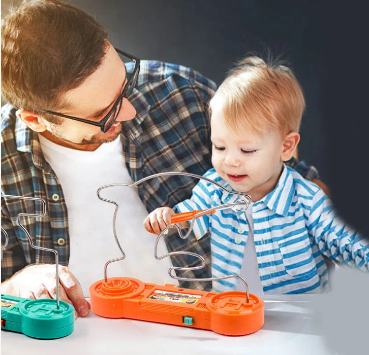Brinquedo Labirinto Elétrico de Concentração para Crianças