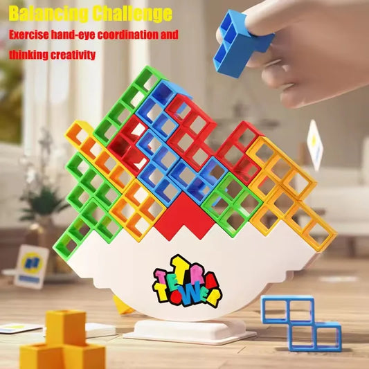 Tetra Tower Sensory Toy – Improve Focus, Coordination & Calm
