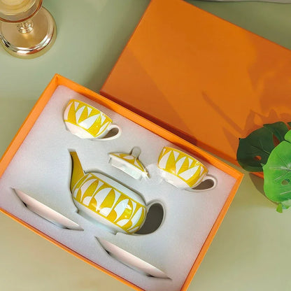 Sunshine Elegance – European Porcelain Gift Set