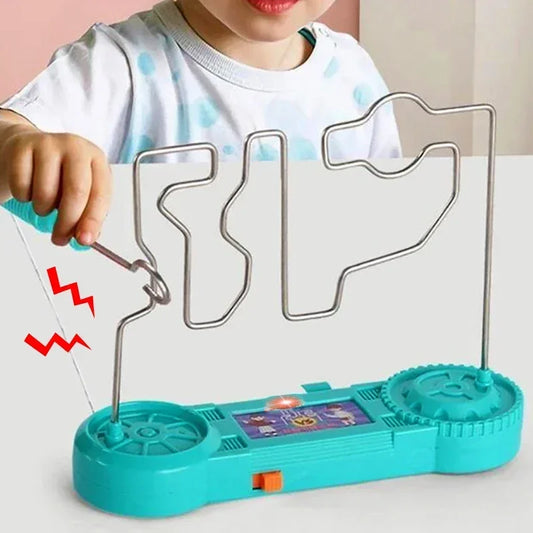 Brinquedo Labirinto Elétrico de Concentração para Crianças